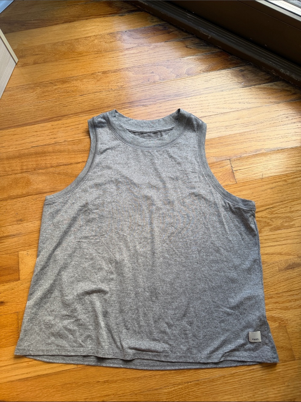 Vuori Gray Sleeveless Tank Top